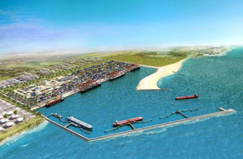 4166am金沙信心之选与振华重工（ZPMC）就尼日利亚莱基深水港码头项目达成合作